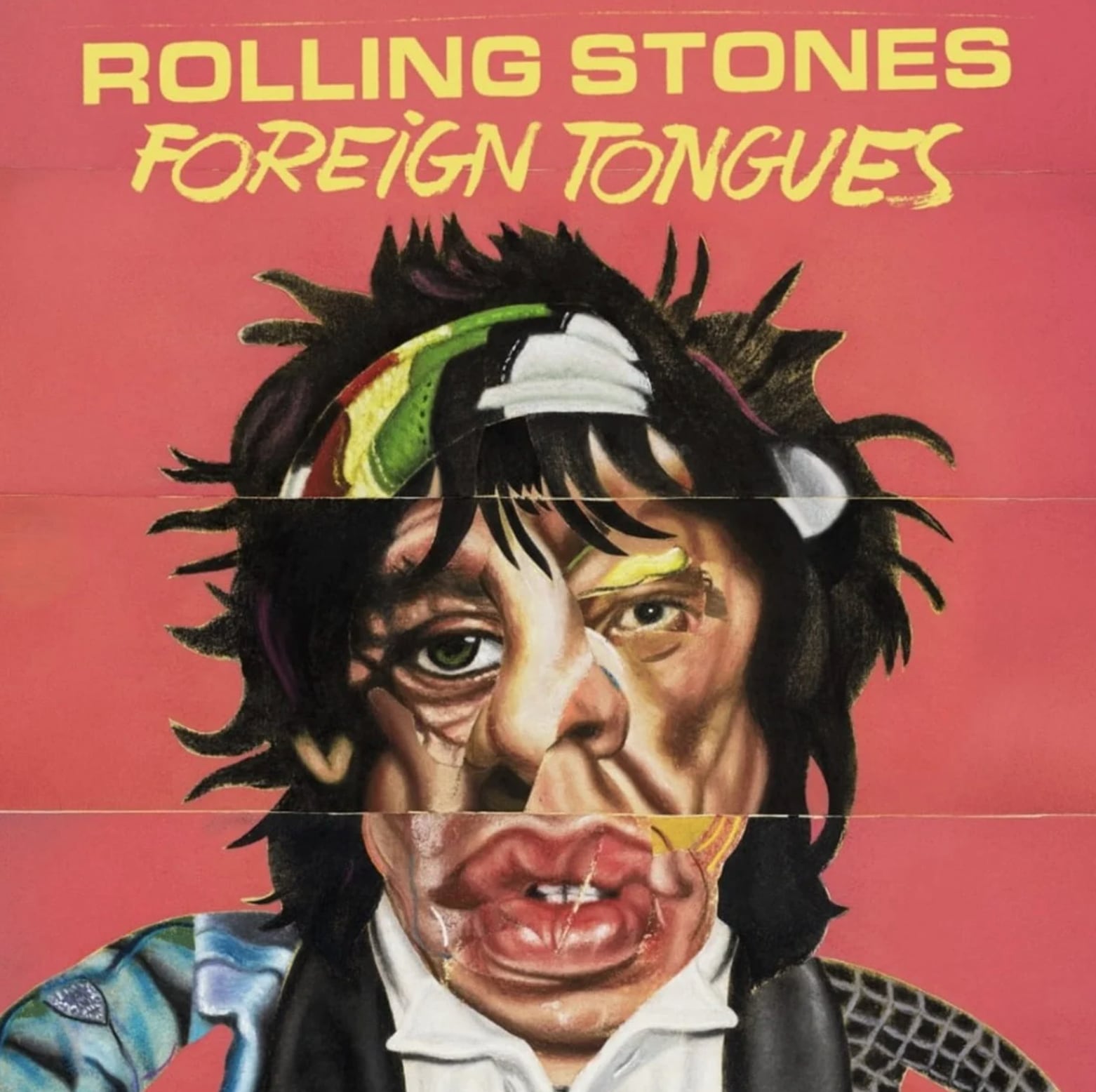 Portada del nuevo álbum de The Rolling Stones "Foreign Tongues"-
