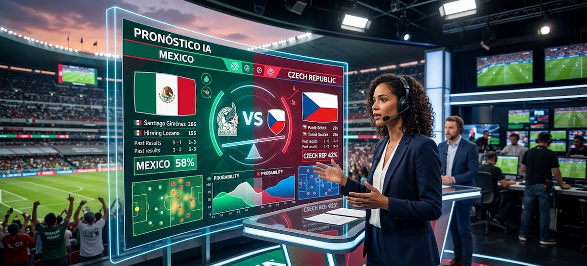 Predicción IA, México vs Chequia