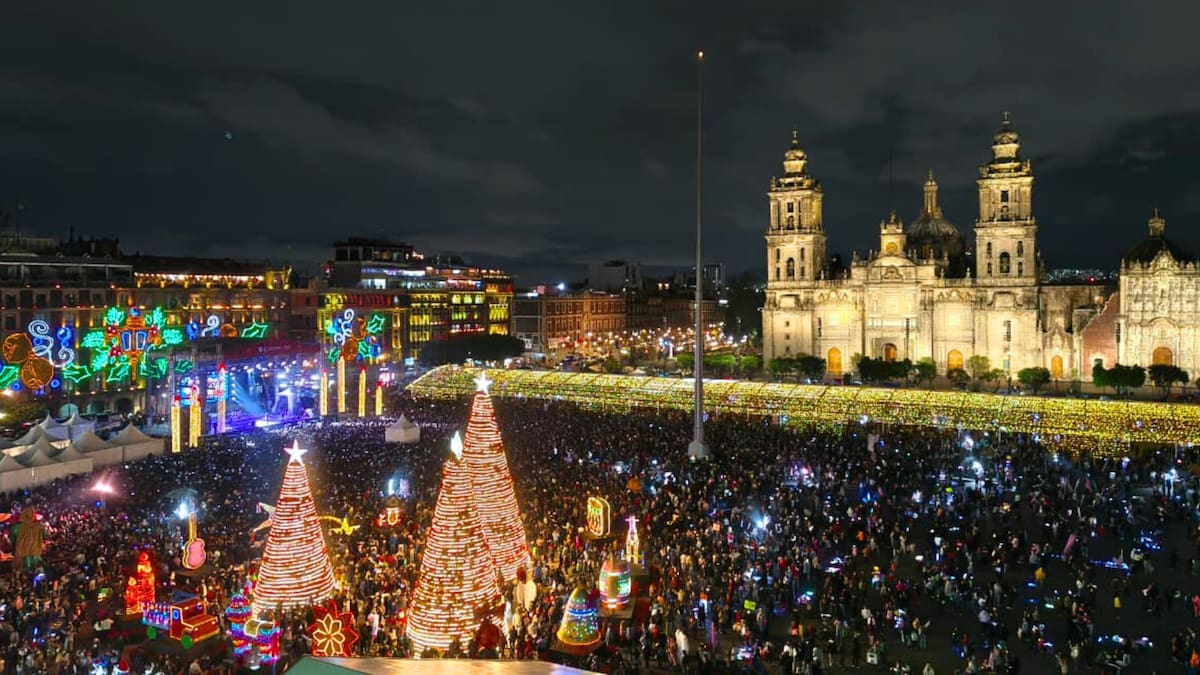 Cartelera de conciertos en el Zócalo: ¿Qué artistas se presentan la semana del 23 al 28 de diciembre?