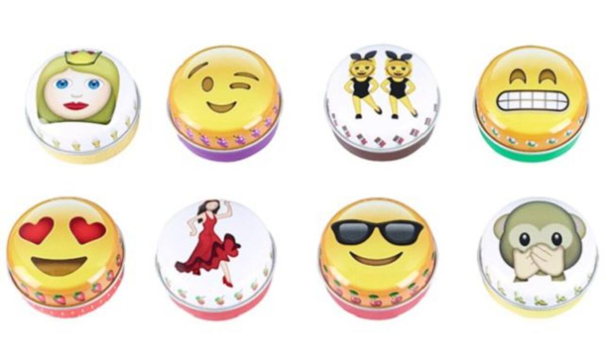 Los emojis llegan en bálsamo para labios