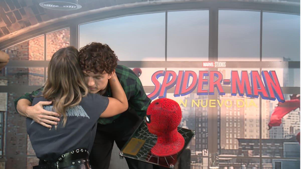 La máscara de Spider-Man que enloqueció a Tom Holland en México
