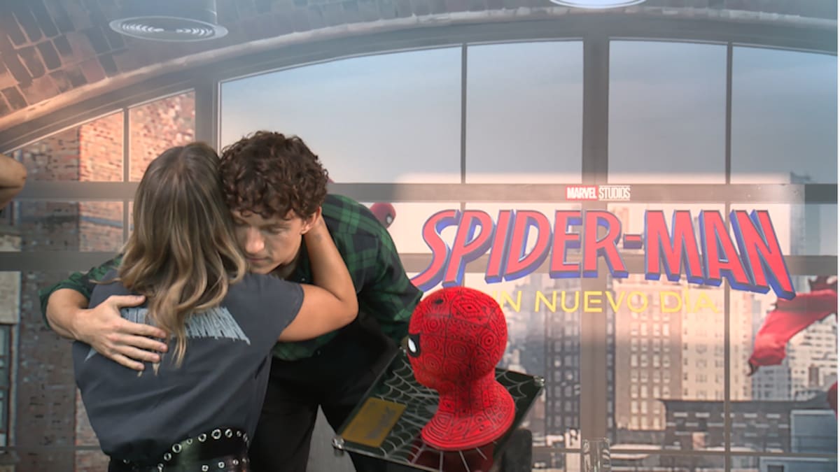 La máscara de Spider-Man que enloqueció a Tom Holland en México