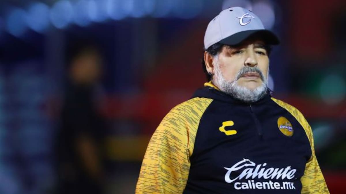 Maradona se va a descansar.