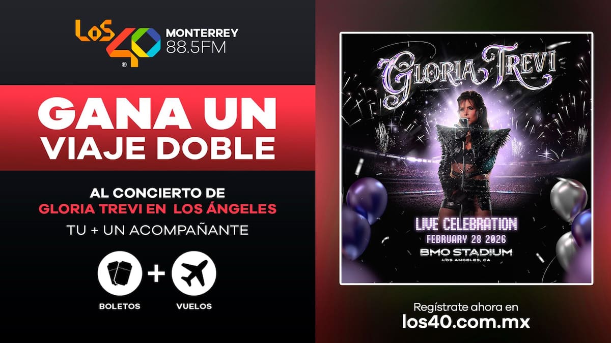 Gloria Trevi celebra su trayectoria con “Live Celebration” en Los Ángeles y Los40 te invita a ser parte