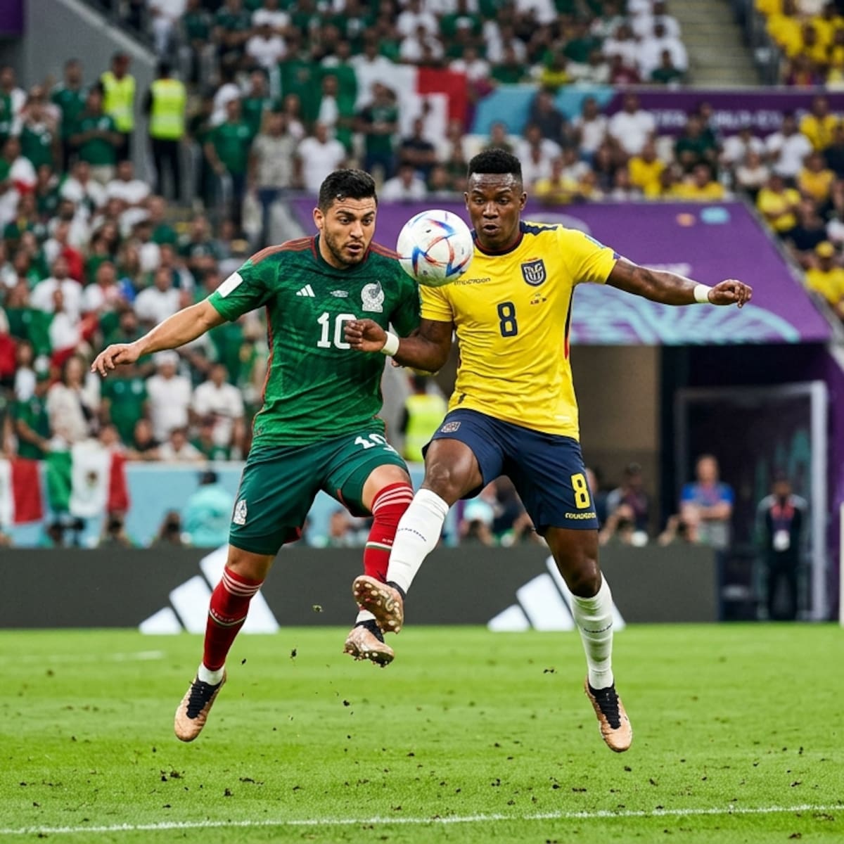 ¿Quién ganará hoy México o Ecuador? La IA anticipa un duelo de alto voltaje y este equipo es en definitiva su favorito para avanzar en el Mundial