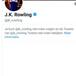 J.K. Rowling bloquea a una fan de Twitter por esta razón