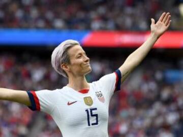 La rivalidad entre la jugadora Megan Rapinoe y su presidente Donald Trump