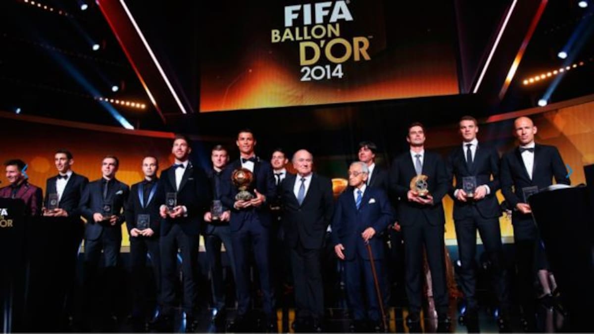 Cristiano Ronaldo gana su tercer Balón de Oro