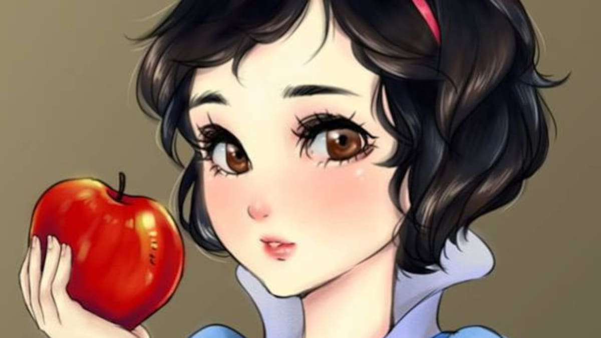 ¿Te habías imaginado a las Princesas con estilo anime?