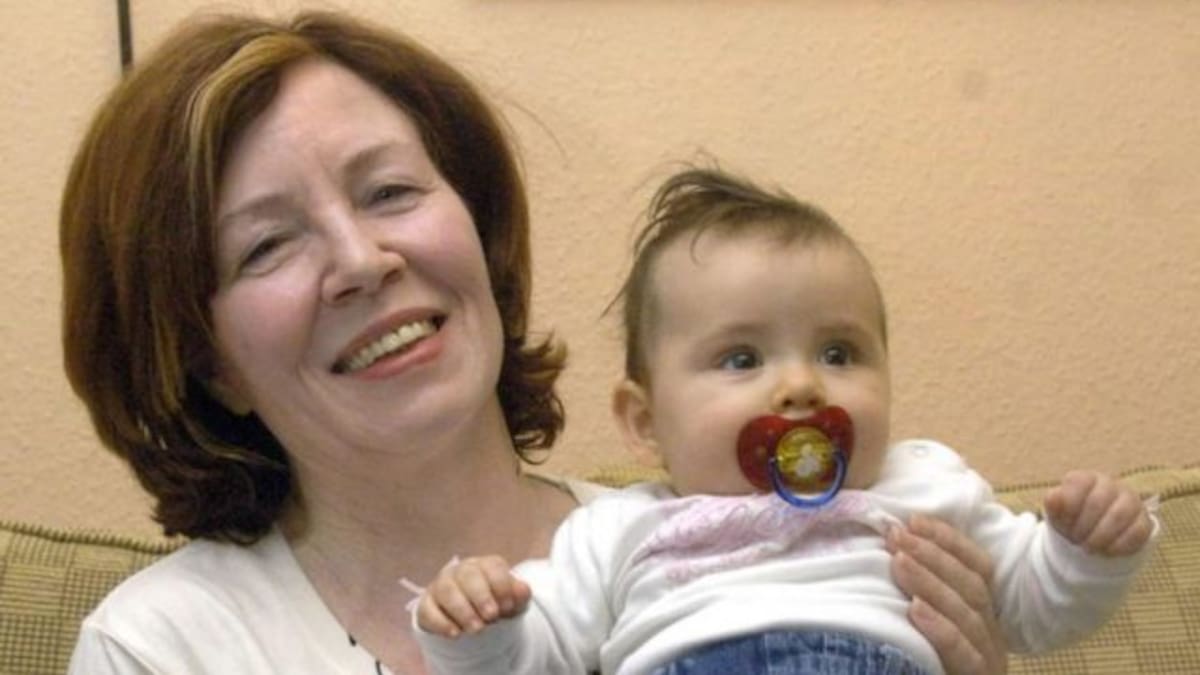 ¡Embarazada a los 65 años!