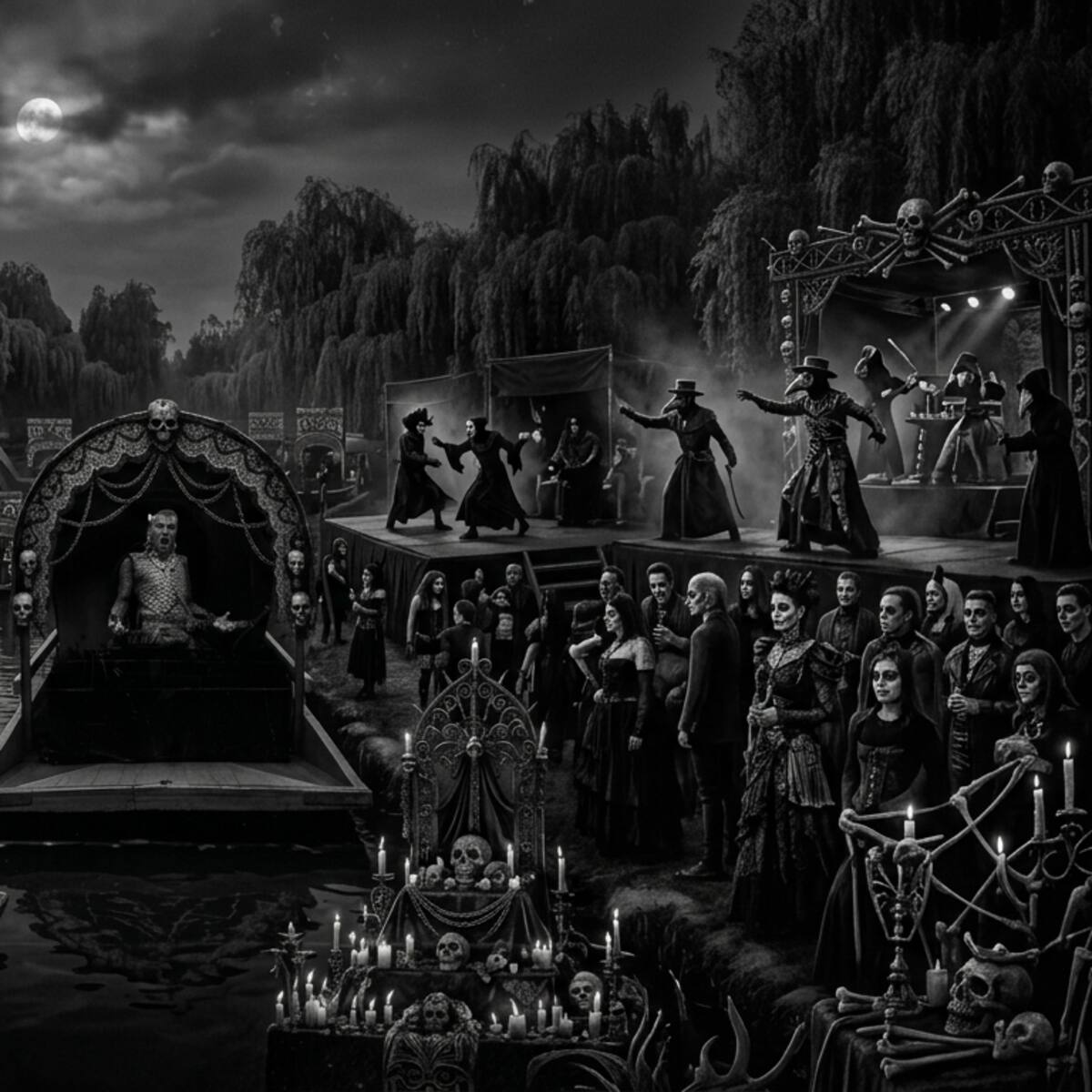 El festival gótico en Xochimilco que celebrará el Día de Muertos con darkwave, post-punk, performance y campamento