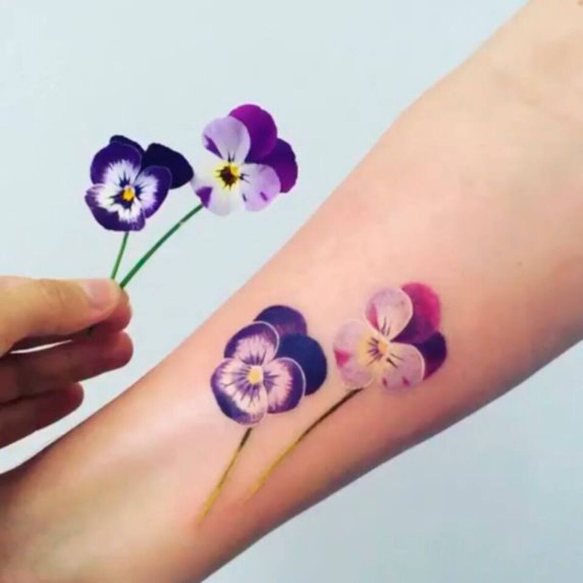 ¿Te gustan los tatuajes con flores? Estos te van a encantar