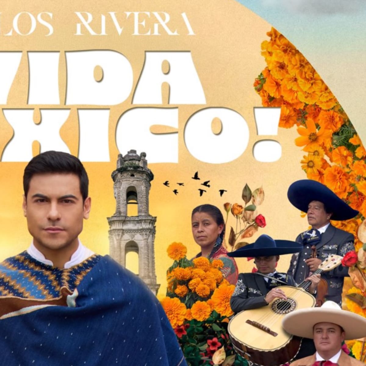Carlos Rivera lanza “¡Vida México!”, un álbum que homenajea a sus raíces y a la música mexicana