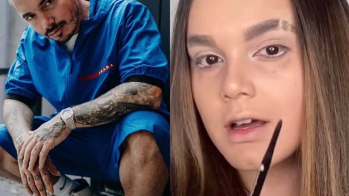 Joven se transforma en J Balvin y Billie Eilish solo con maquillaje