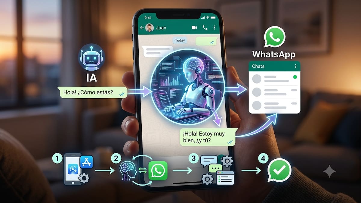 ¿Cómo hacer que la IA responda tus mensajes de WhatsApp automáticamente? Guía paso a paso