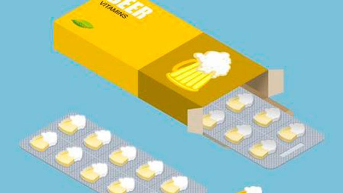 La cerveza es mucho mejor para el dolor que el paracetamol