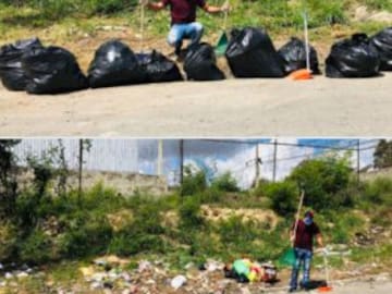 'Basura Challenge' el nuevo reto viral a favor del medio ambiente