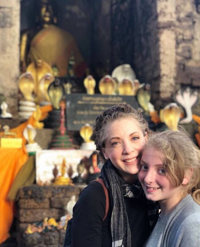 La actriz siempre dejó claro que su hija era lo más importante