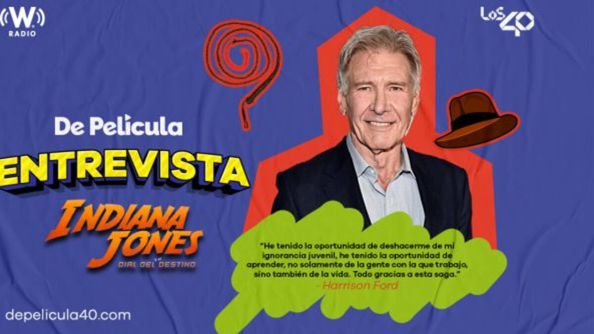 Entrevistamos a Harrison Ford y al cineasta James Mangold por el estreno de Indiana Jones y el dial del destino