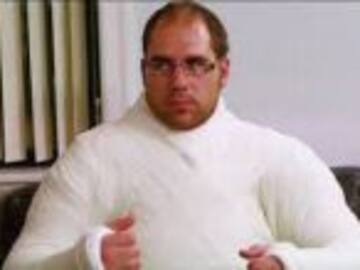 Adicto al yeso en su cuerpo