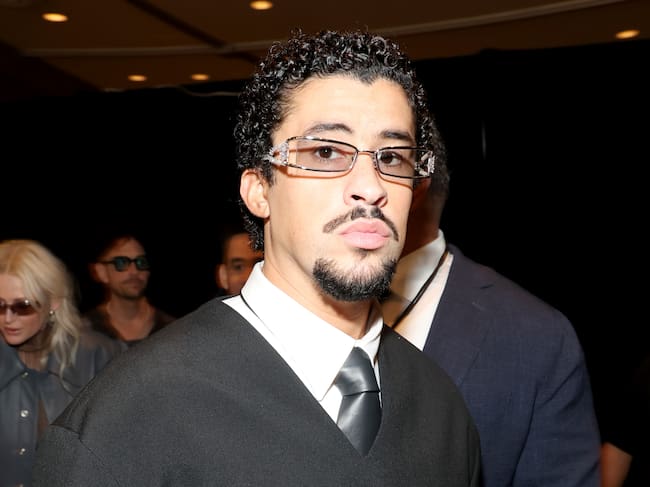 Bad Bunny en los Premios iHeartRadio, 17 de marzo de 2025.