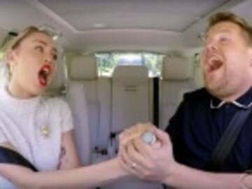 Miley Cyrus confiesa los secretos de "Wrecking Ball" a James Corden