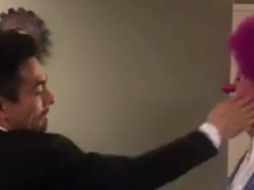 Omar Chaparro cachetea a Platanito para defender a Adrián Uribe