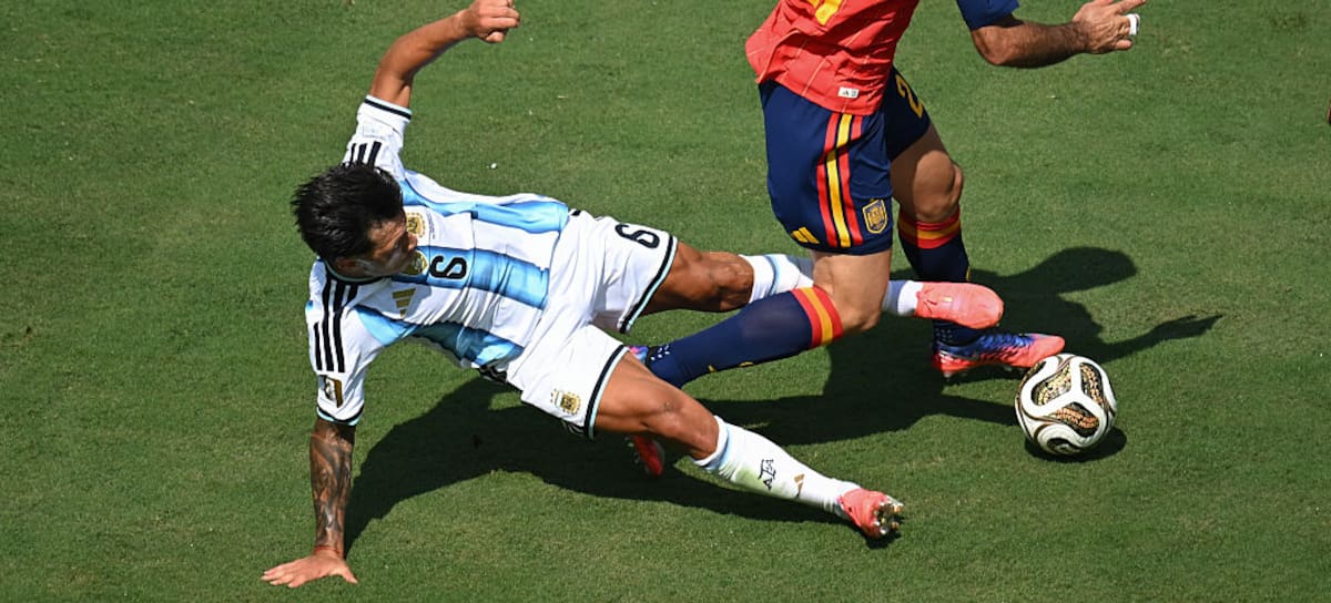 Faltas de Argentina en el Mundial
