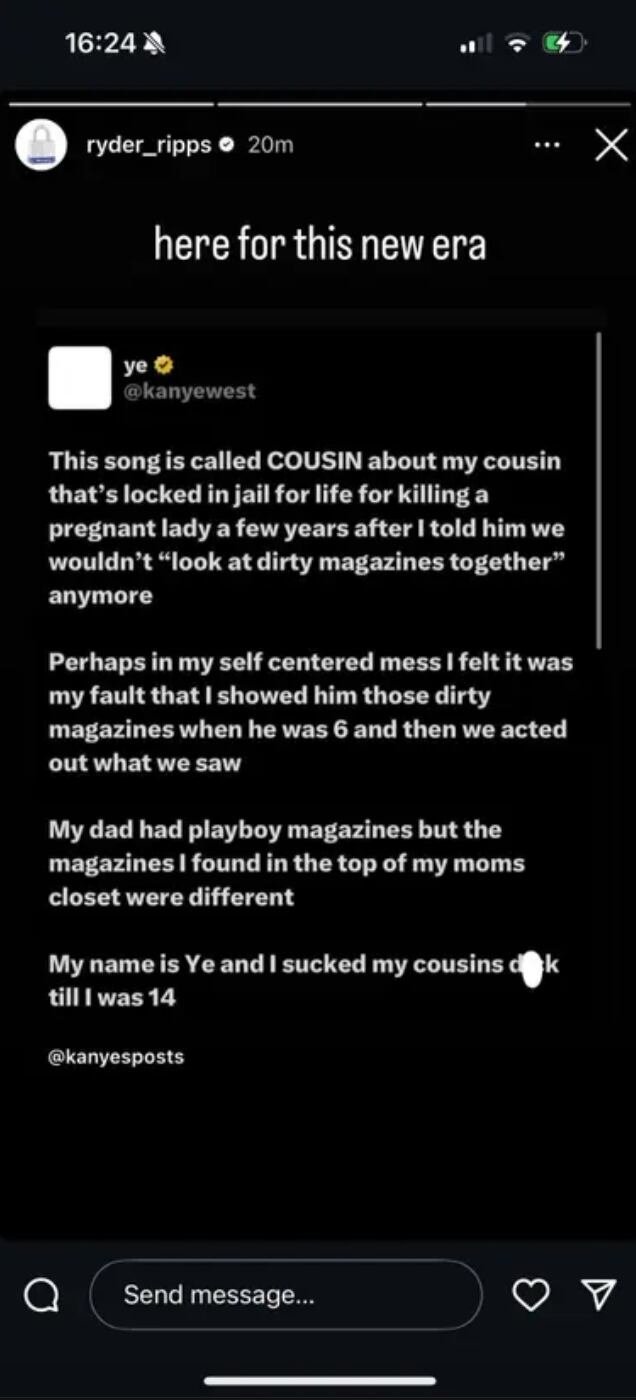 Kanye West explica el significado de su canción &quot;Cousins&quot;