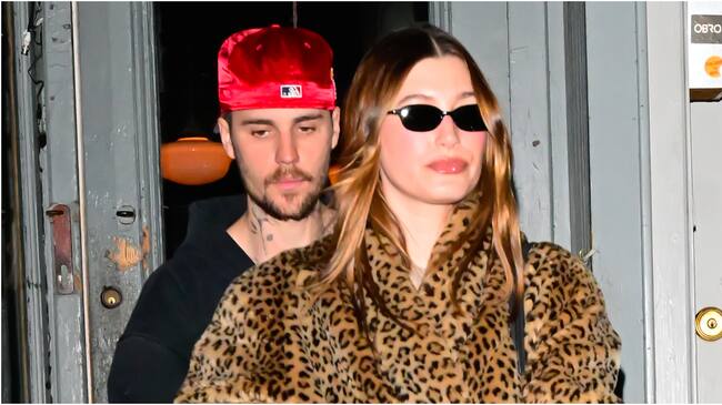 Justin Bieber y Hailey Bieber vistos por Brooklyn.