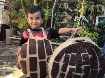 Niño pide que su fiesta de cumpleaños sea de ¡concha!