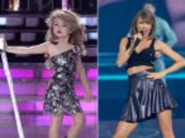 Niña imita a Taylor Swift y es fuertemente criticada