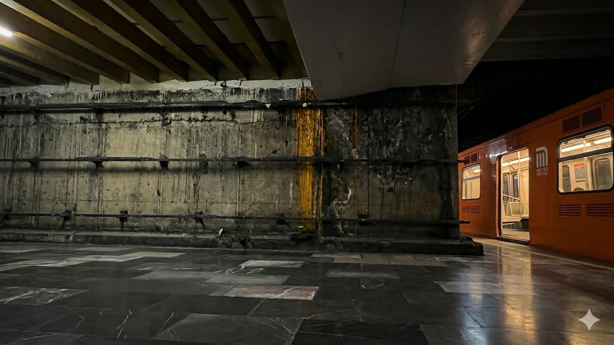 ¿Cuáles son las estaciones del Metro de CDMX que lucen como escenarios de Silent Hill por remodelación rumbo al Mundial 2026?