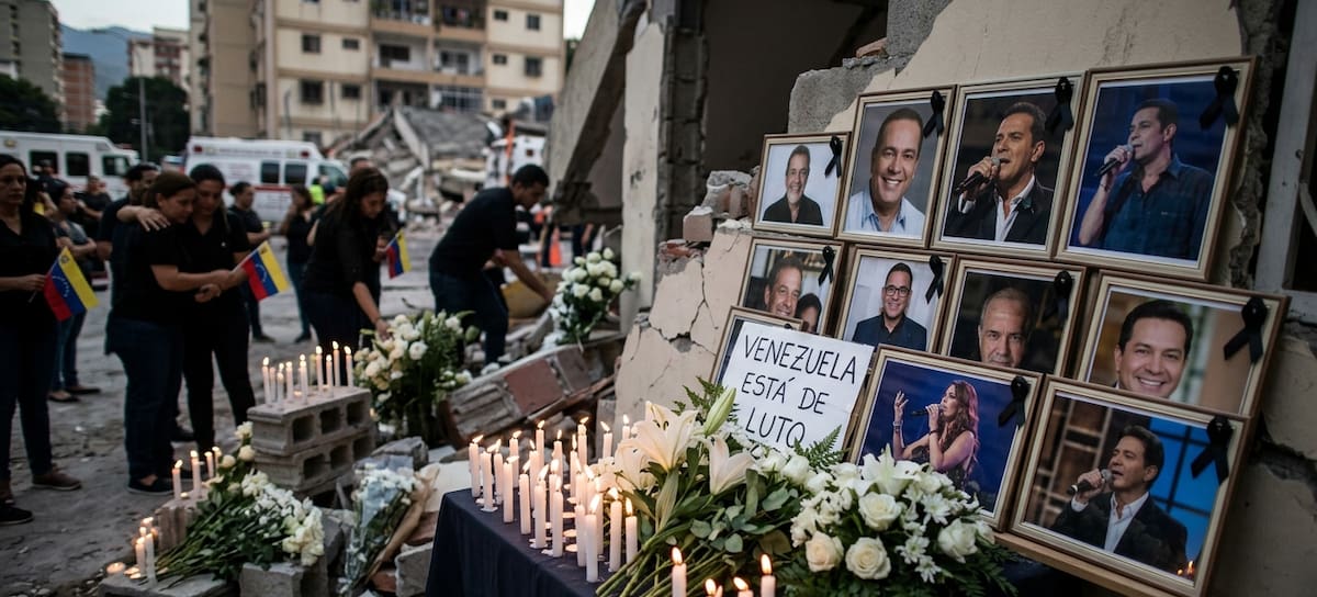Famosos que fallecieron en los terremotos de Venezuela
