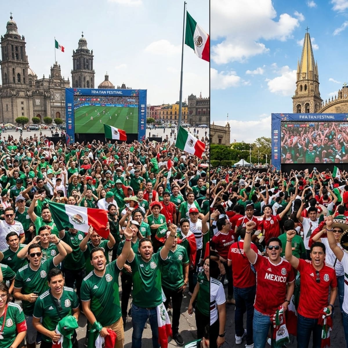 Ante fiebre mundialista, ampliarán sedes del Fan Fest en CDMX, Guadalajara y Monterrey, conoce los detalles