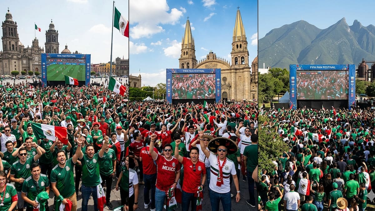 Ante fiebre mundialista, ampliarán sedes del Fan Fest en CDMX, Guadalajara y Monterrey, conoce los detalles