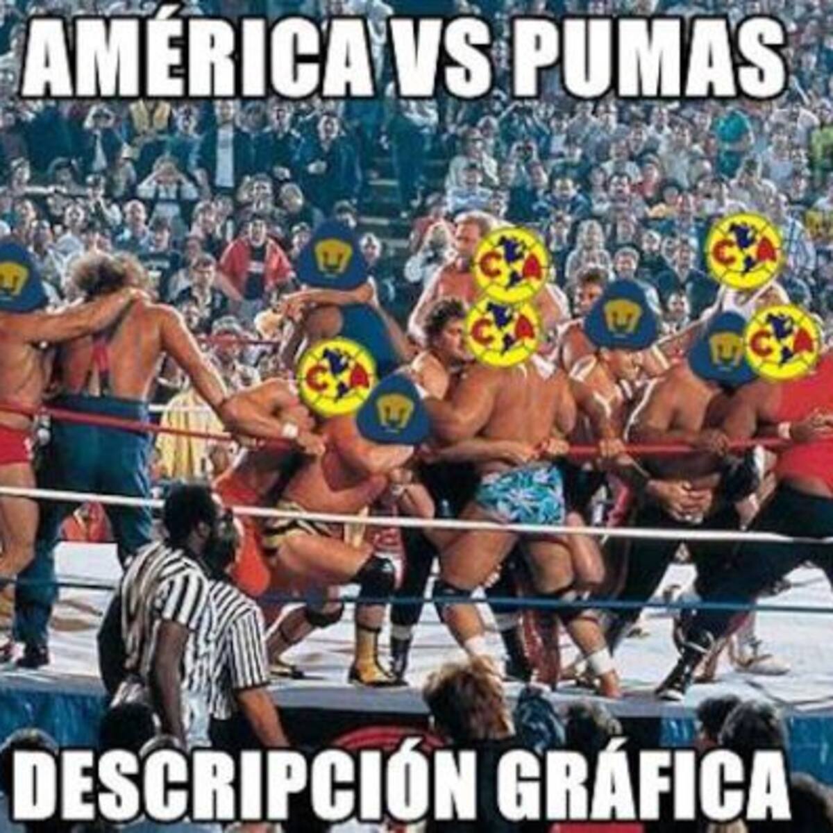 No podían faltar los memes del Pumas vs América