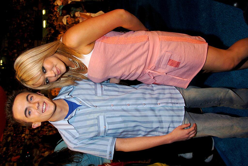 Frankie muniz y Hilary Duff