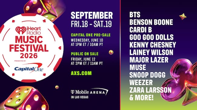BTS se suma al iHeart Radio Festival
