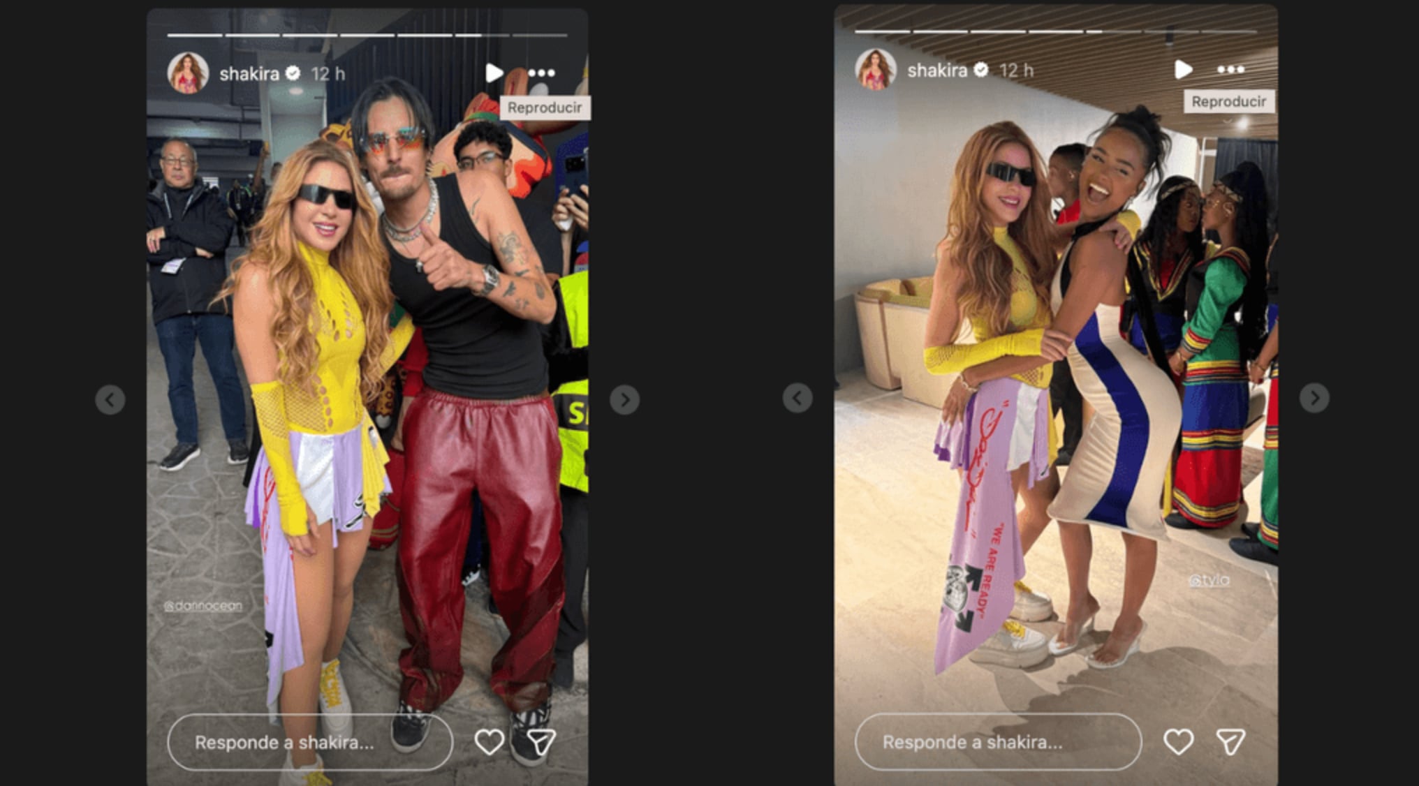 ¿Shakira tuvo una doble en el Mundial?