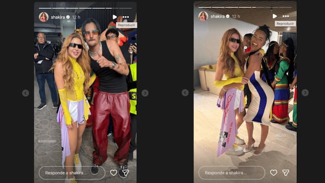 ¿Shakira tuvo una doble en el Mundial?