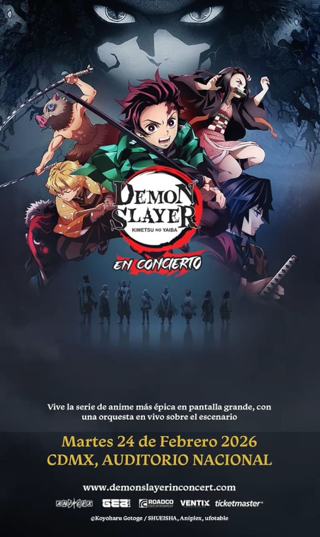 Damon Slayer Kimetsu no Yaiba en concierto sinfónico
