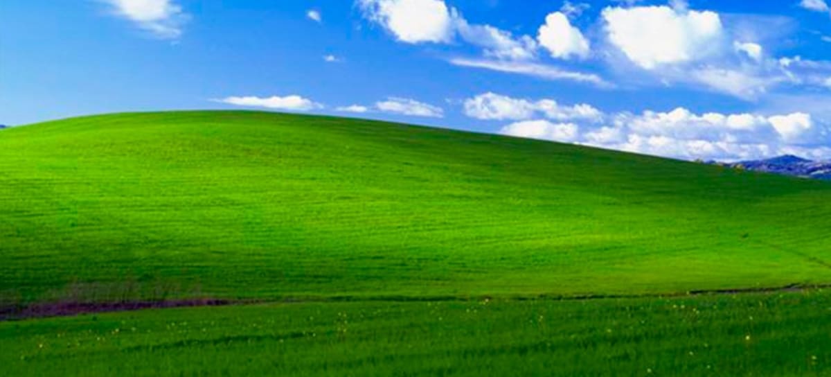 Mujer se hace viral al captar paisaje idéntico al de Windows XP