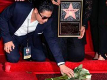 El mensaje de Chris Pérez tras develar la estrella de Selena en el Paseo de la Fama