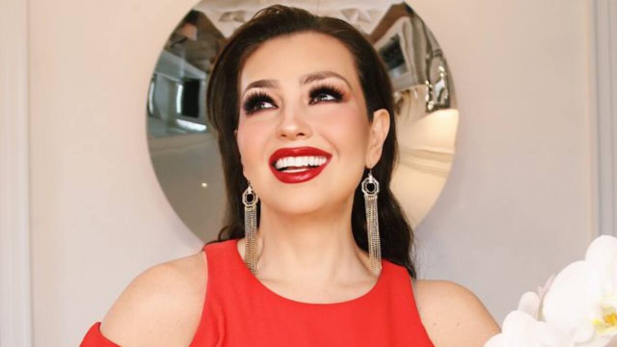 Thalía disfruta sus vacaciones en Disney junto a su familia
