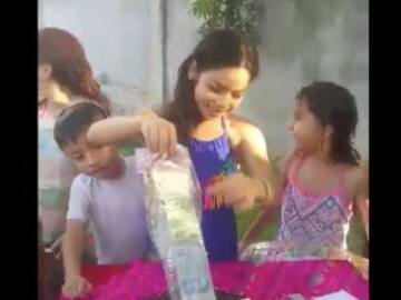 La niña del pastel más "rico" del mundo