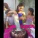 La niña del pastel más "rico" del mundo