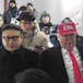 Se disfrazaron de Trump y Kim Jong-Un y los sacaron del estadio en PyeongChang