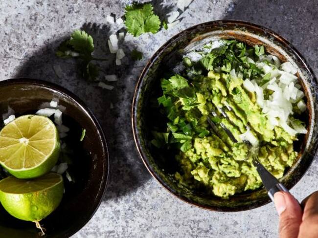 Receta guacamole