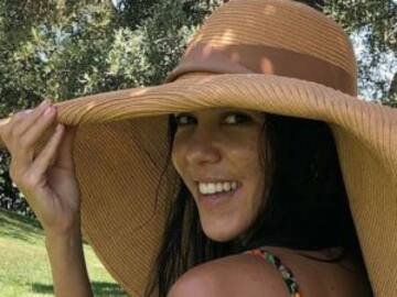 Kourtney Kardashian es regañada por su novio por esta foto